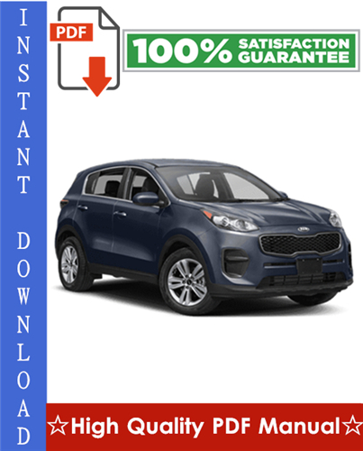 Product picture Kia Sportage Workshop Service Repair Manual 1995-2003 Download