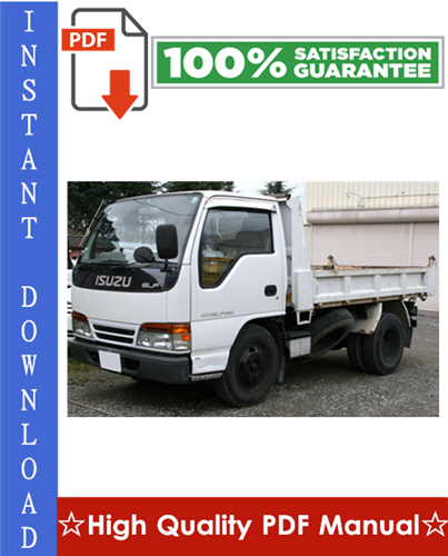 Product picture Isuzu Elf Truck N Series Workshop Service Repair Manual 1999-2001 Download