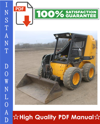 Product picture JCB Robot 185, 185HF, 1105, 1105HF Skid Steer Workshop Service Repair Manual