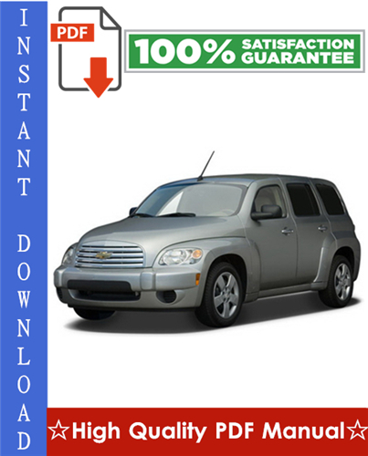 Product picture 2006 Chevy Chevrolet HHR Workshop Service Repair Manual