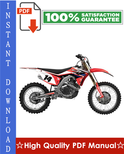 Product picture Honda XR80R & XR100R Motorcycle Workshop Service Repair Manual 1998-2003 Download