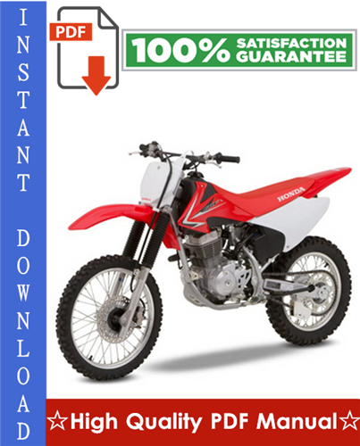 Product picture Honda CRF150F Workshop Service Repair Manual 2003-2005 Download