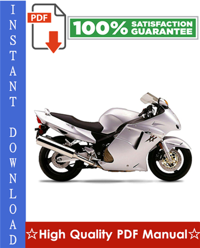 Product picture Honda CBR1100XX Blackbird Workshop Service Repair Manual 1999-2002 Download