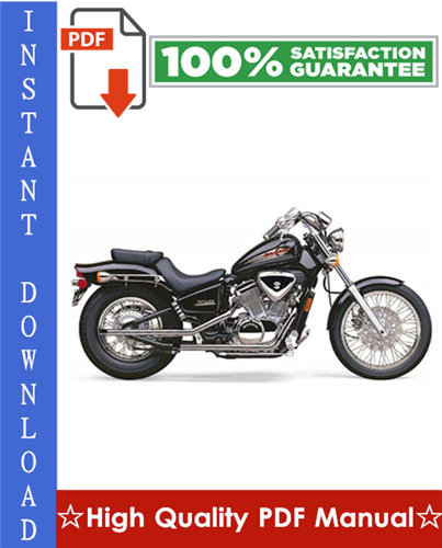 Product picture Honda VT600C / VT600CD Shadow Motorcycle Workshop Service Repair Manual 1997-2001 Download