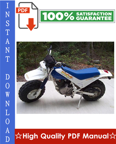 Product picture Honda TR200 Fatcat Workshop Service Repair Manual 1986-1987 Download