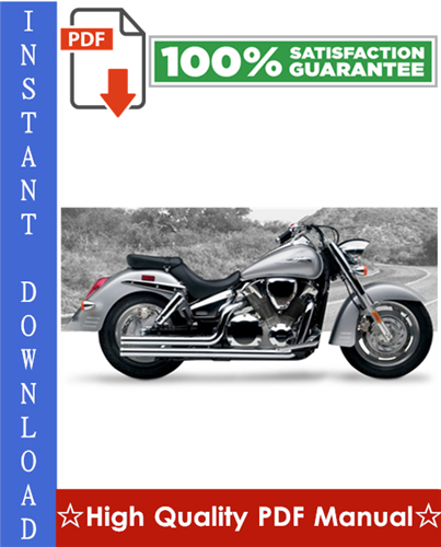 Product picture Honda VTX1300R / VTX1300S Motorcycle Workshop Service Repair Manual 2003-2007 Download